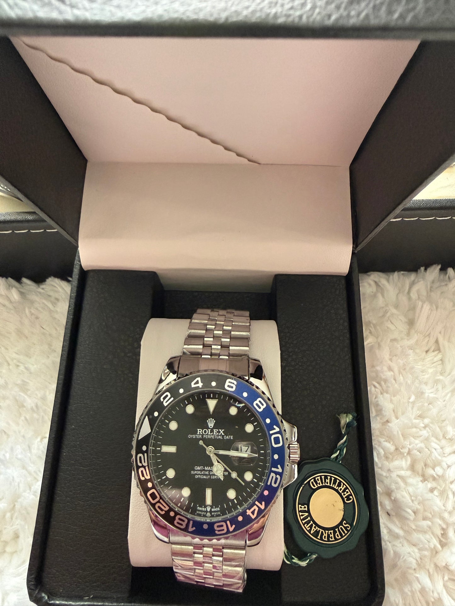 RolexxGMT-Master II "Batgirl" Esfera negra