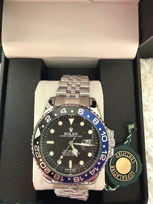 RolexxGMT-Master II "Batgirl" Esfera negra